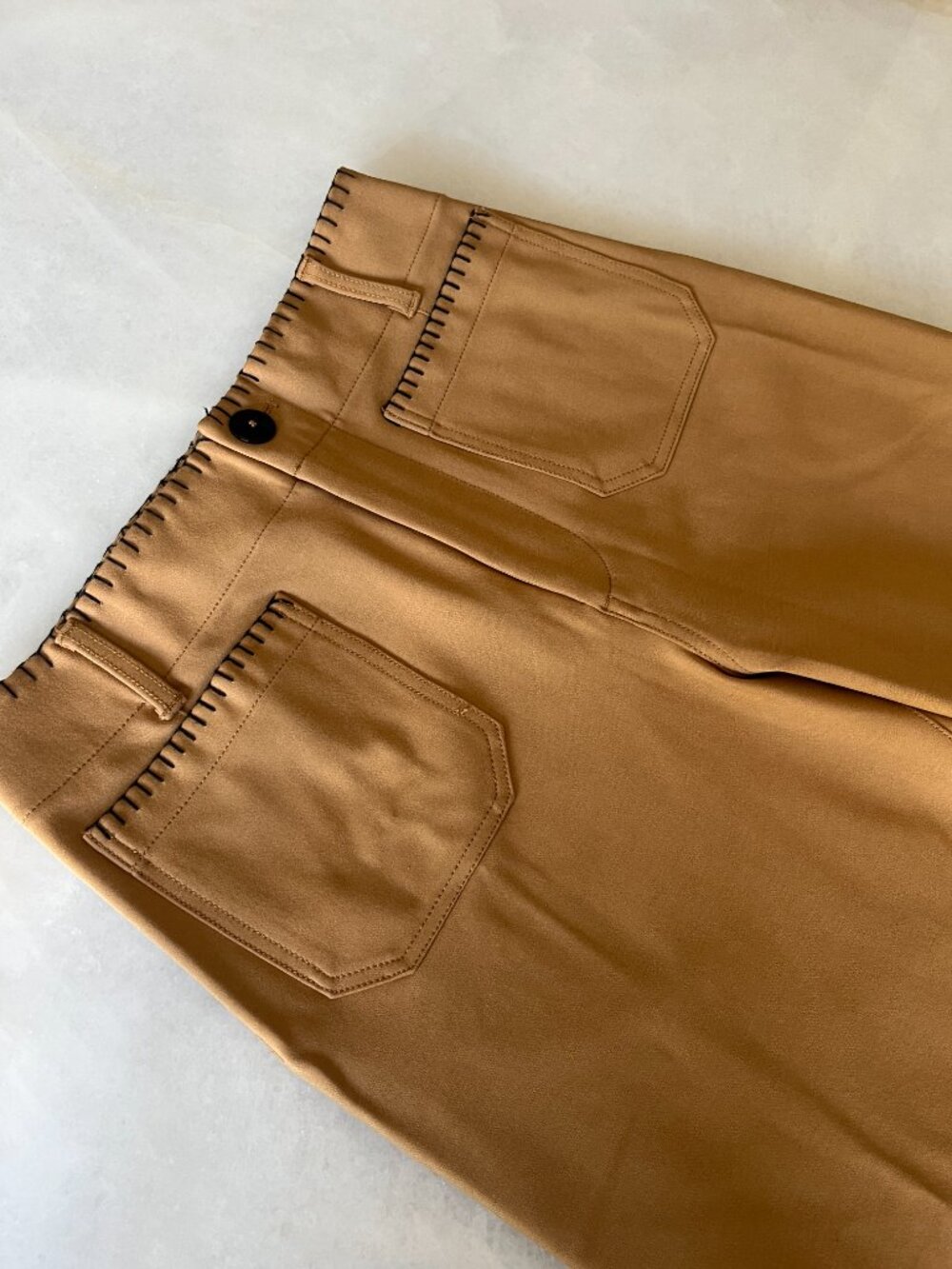 The Colette Whipstitch Crop Wide Leg Pant by Maeve 29 - Picture 9 of 12